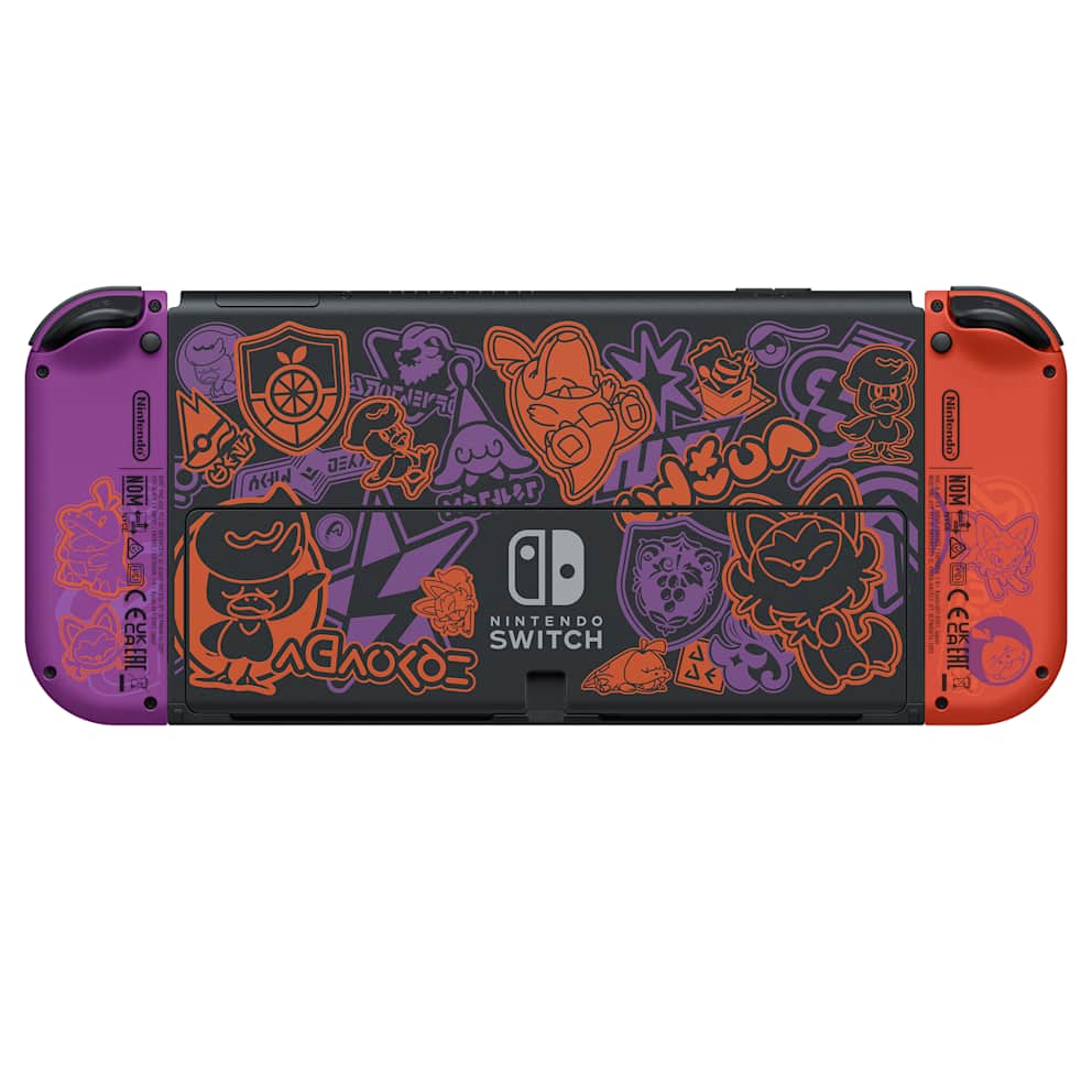 Nintendo Switch – OLED-Modell – Pokémon Karmesin & Purpur-Edition