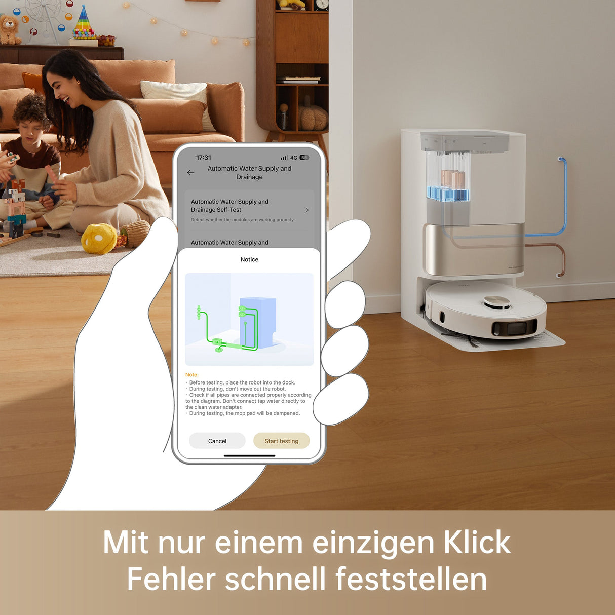 Wasseranschluss-Kit für automatisches Nachfüllen und Entleeren für L10sProUltra/X30Ultra/X40UltraComplete/L40Ultra/L10sUltraGen2/X50UltraComplete/L50ProUltra/L40sProUltra/L40UltraAE
