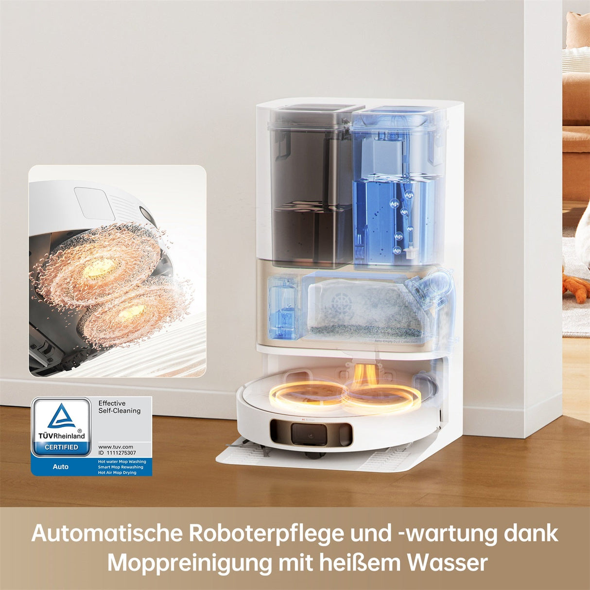 Generalüberholt: Dreame L10s Pro Ultra Heat Saugroboter