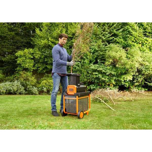 BLACK+DECKER Elektro-Leisehäcksler BEGAS5800