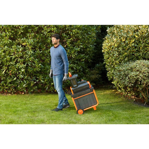 BLACK+DECKER Elektro-Leisehäcksler BEGAS5800
