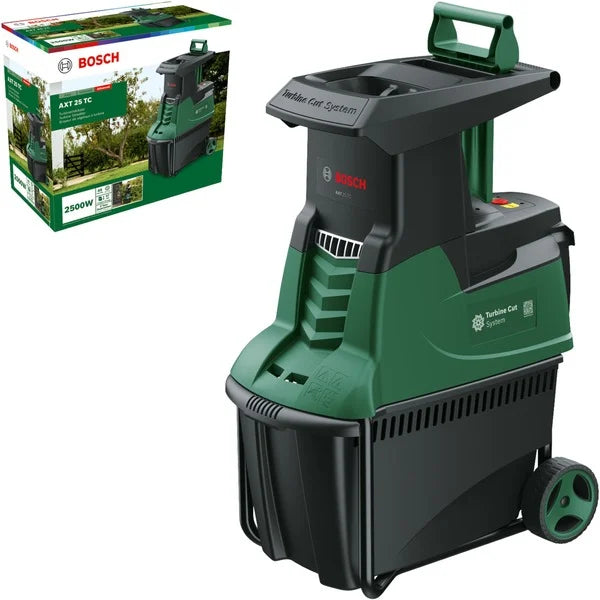 Bosch Leisehäcksler AXT 25 TC, Turbine-Cut