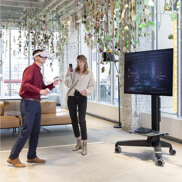Ergotron Neo-Flex Mobile MediaCenter VHD, Standfuß