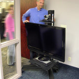 Ergotron Neo-Flex Mobile MediaCenter VHD, Standfuß