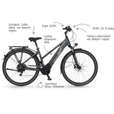 FISCHER Fahrrad Viator 5.0i Damen, Pedelec