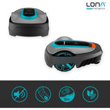 GARDENA Mähroboter smart SILENO city 400m² Set