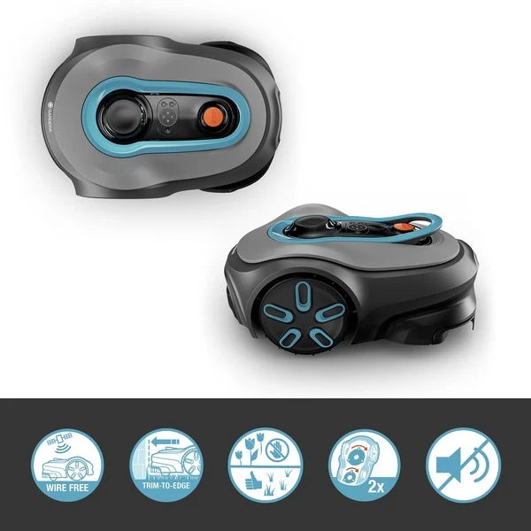 GARDENA Mähroboter smart SILENO free 800m² Set
