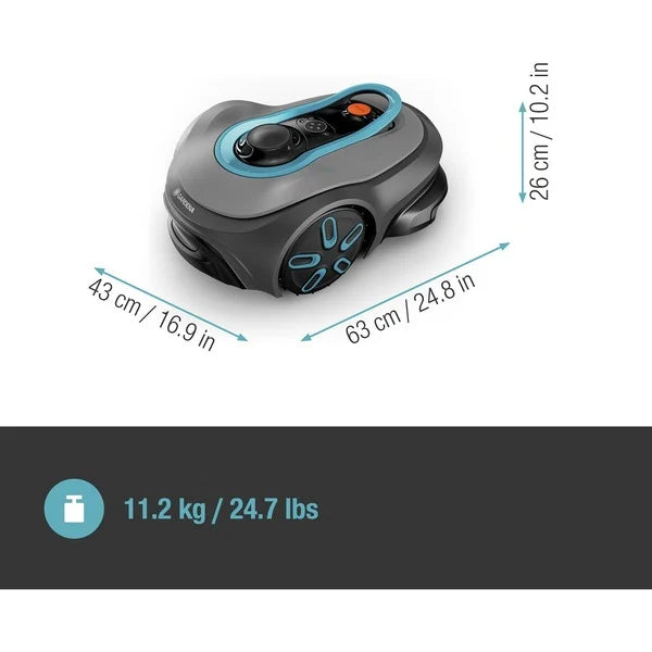 GARDENA Mähroboter smart SILENO free 800m² Set