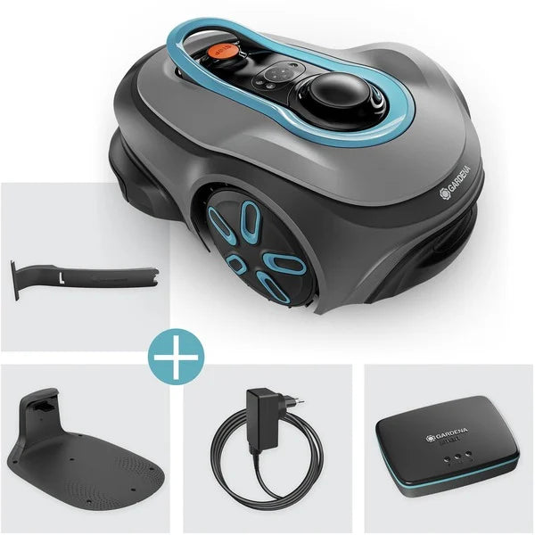 GARDENA Mähroboter smart SILENO free 800m² Set