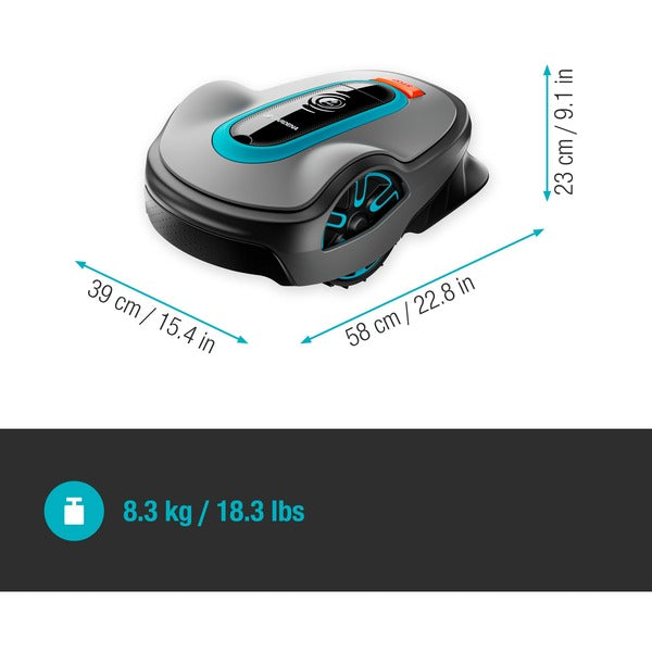 GARDENA Mähroboter smart SILENO max 800m²