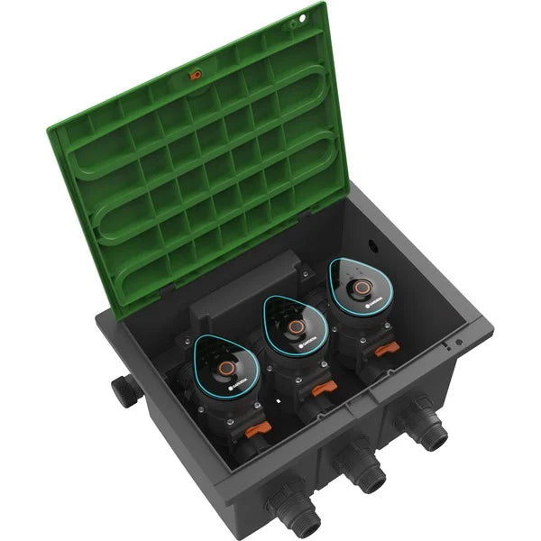 GARDENA Ventilbox 9 V Bluetooth Aktion-Set, Steuermodul