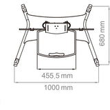 HAGOR Twin HD Stand, Standsystem