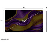 LG OLED83G57LW evo TV, OLED-Fernseher