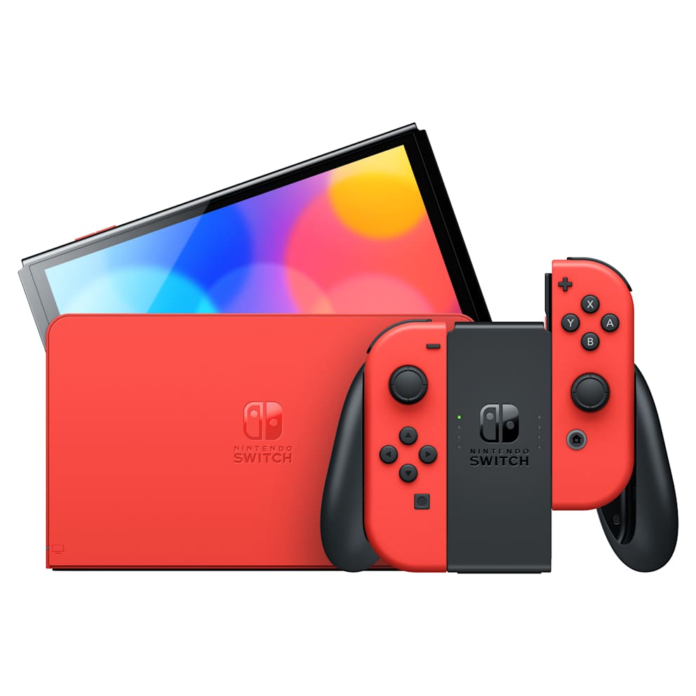 Nintendo Switch – OLED-Modell Mario-Edition (rot)